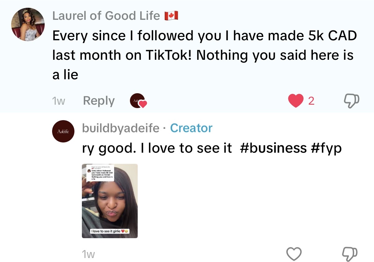Testimonial from Laurel of Good Life 🇨🇦